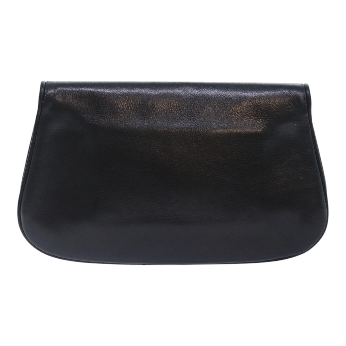 Gucci Vintage Blondie Clutch Leather, BLACK, LEATHER, Clutche & pouche
