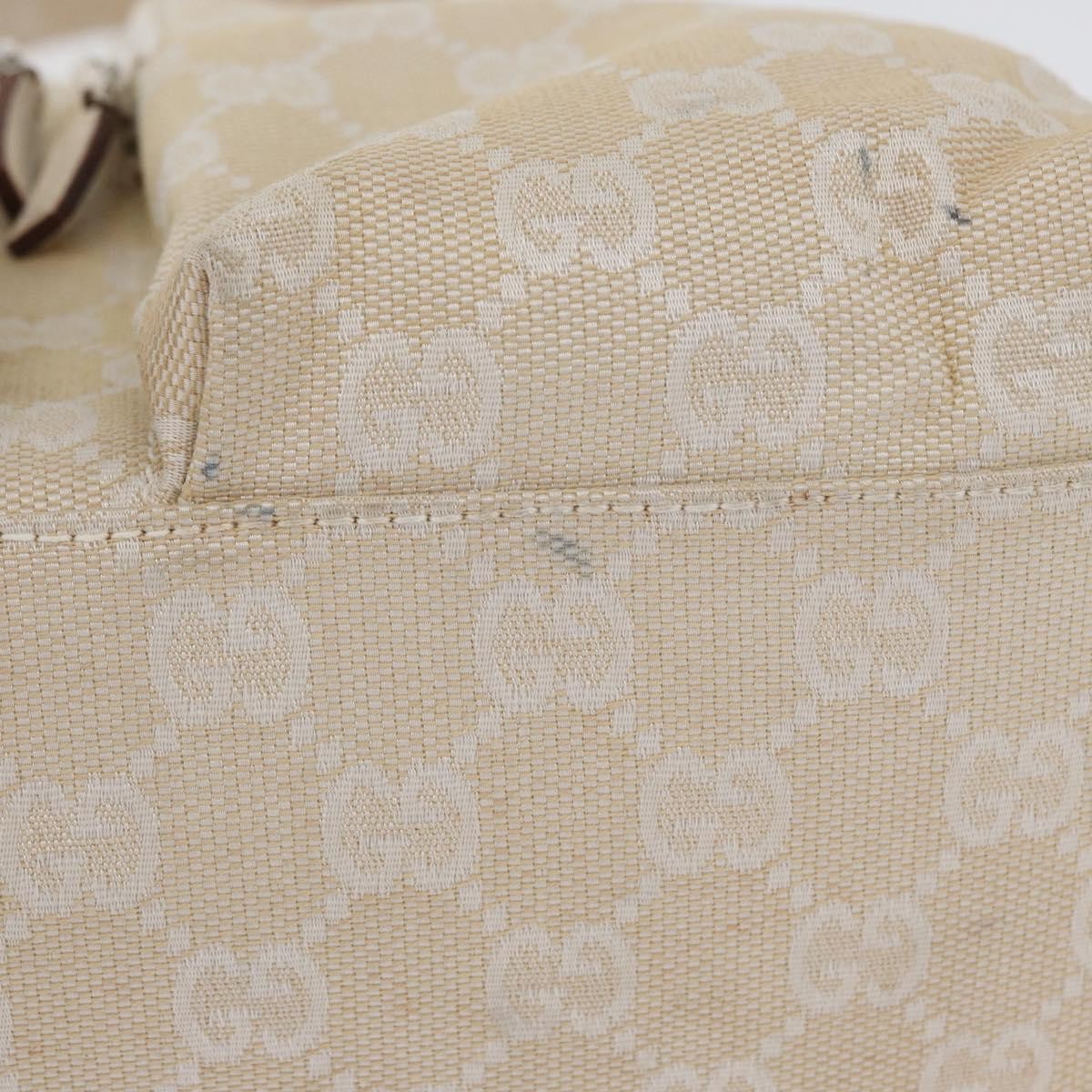 Gucci Double Pocket Tote GG Canvas, ECRU, CANVAS, Handbag