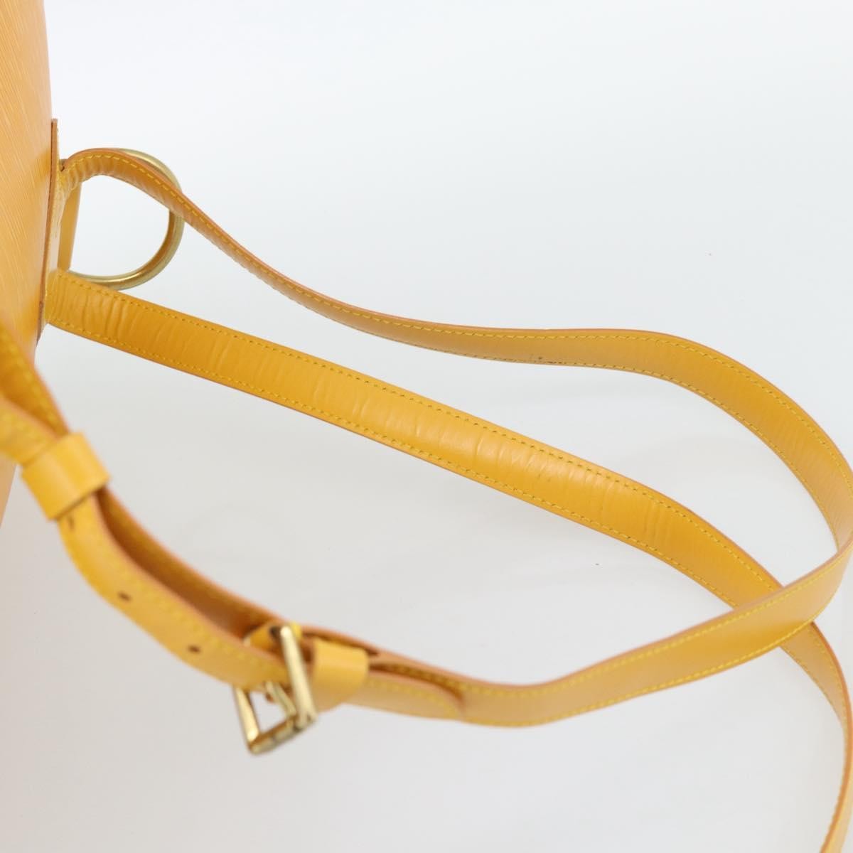 Louis Vuitton Gobelins Backpack Epi Leather, Yellow, Leather, Backpack