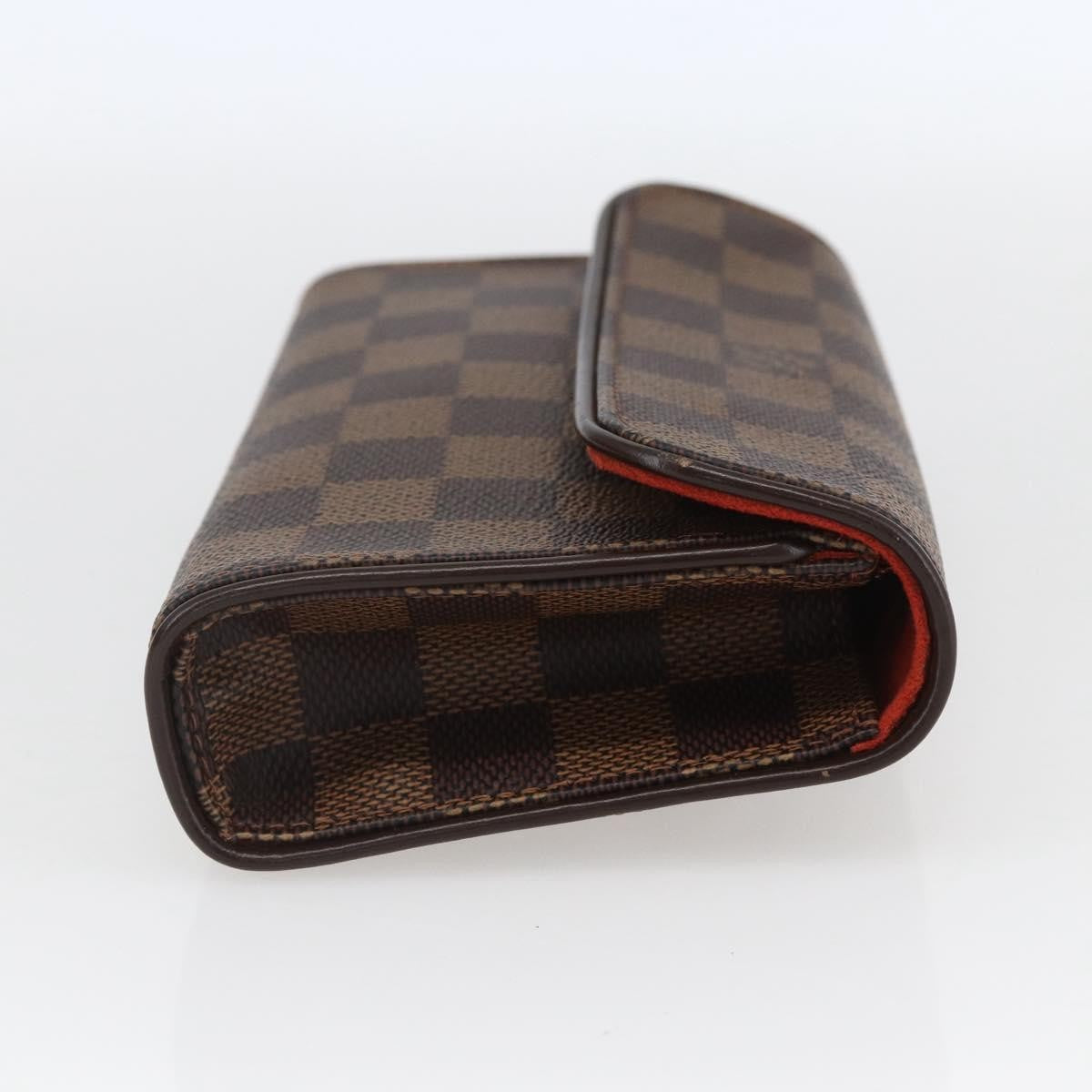 Louis Vuitton Florentine Waist Bag Damier Canvas, Brown, Canvas, Clutch