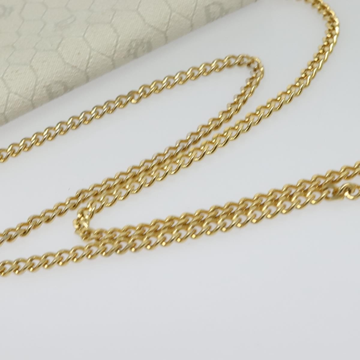 Christian Dior Vintage Honeycomb chain Canvas, WHITE, CANVAS, Handbag