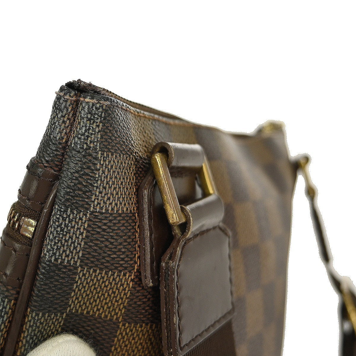 Louis Vuitton Bosphore Pochette Damier, BROWN, CANVAS, Shoulder bag