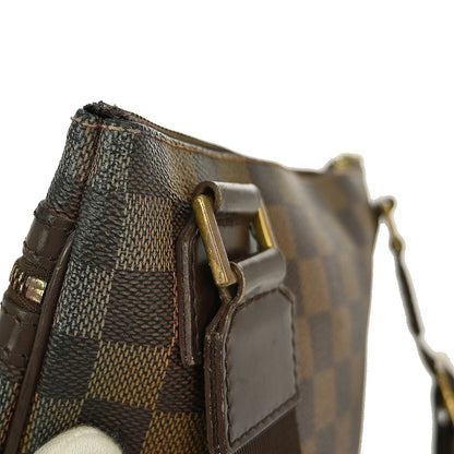 Louis Vuitton Bosphore Pochette Damier, BROWN, CANVAS, Shoulder bag