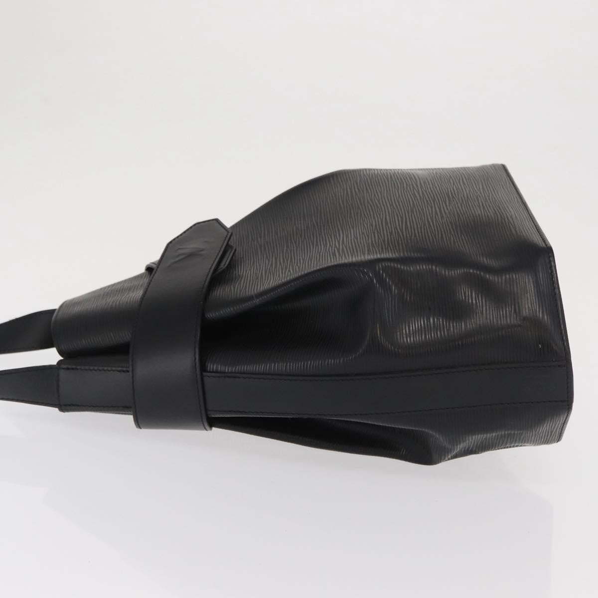 Louis Vuitton Vintage Sac d'Epaule Handbag Epi Leather, BLACK, LEATHER, Shoulder bag