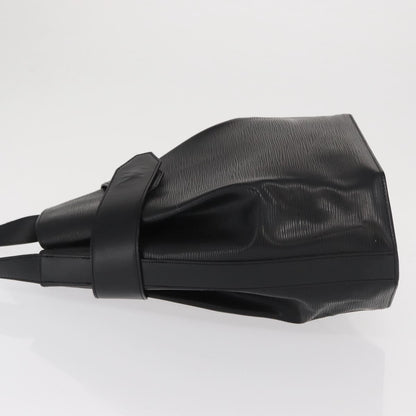 Louis Vuitton Vintage Sac d'Epaule Handbag Epi Leather, BLACK, LEATHER, Shoulder bag