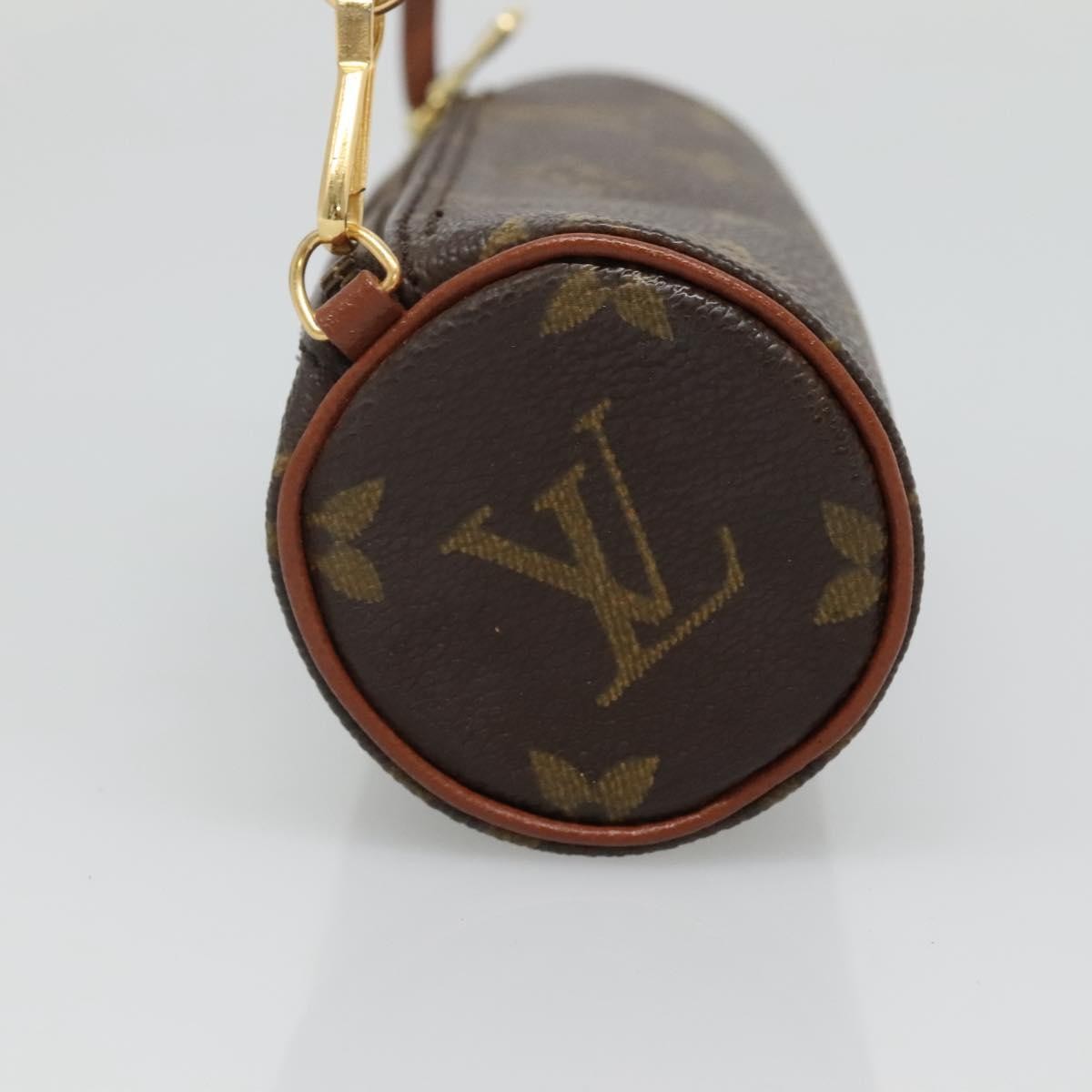 Louis Vuitton Papillon Pochette Monogram Canvas, BROWN, CANVAS, Handbag