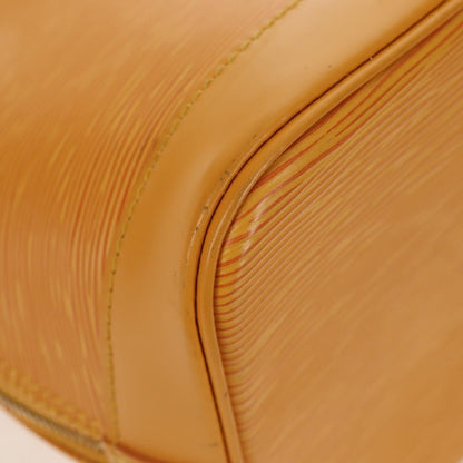 Louis Vuitton Alma Handbag Epi Leather, YELLOW, LEATHER, Handbag