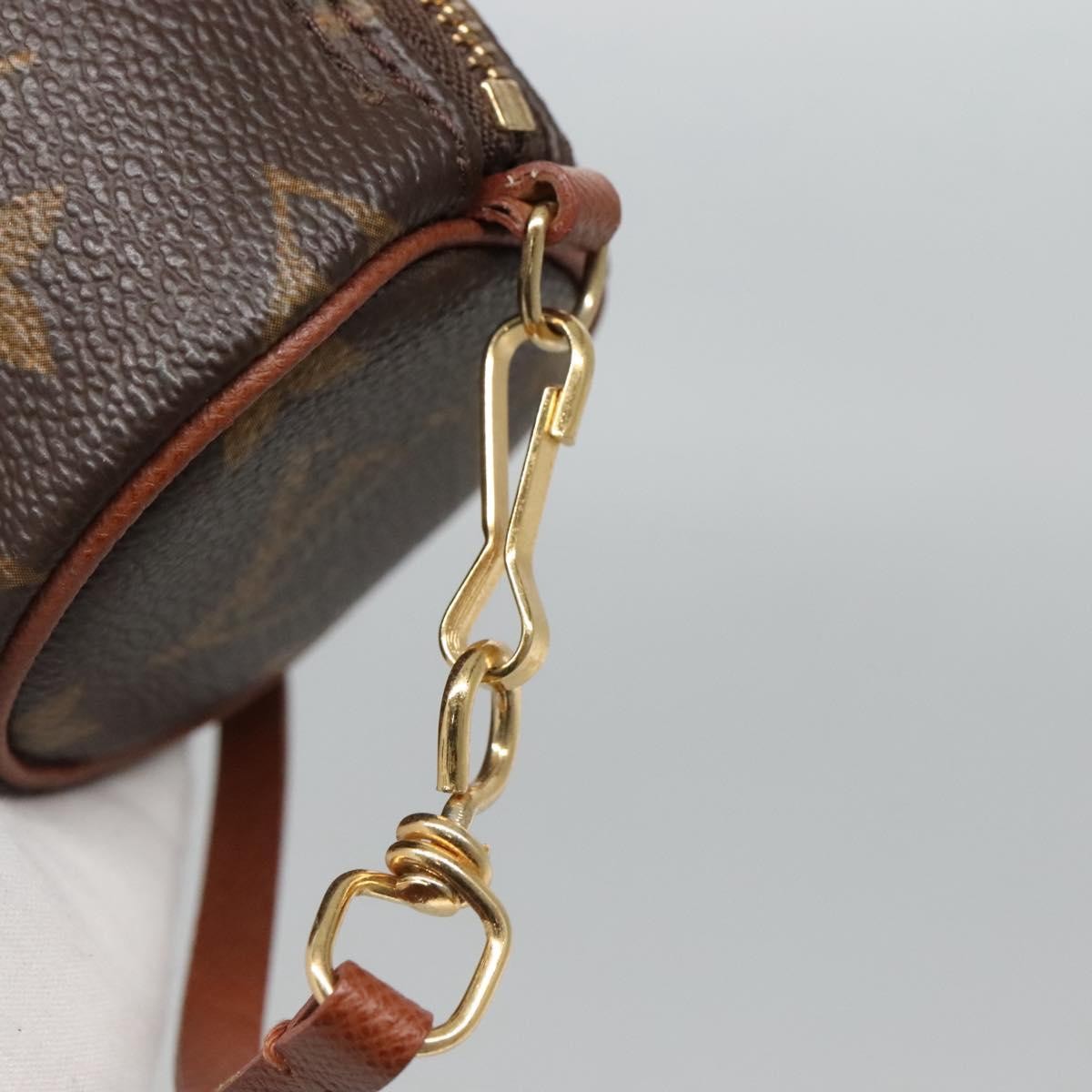 Louis Vuitton Papillon Pochette Monogram Canvas, BROWN, CANVAS, Handbag
