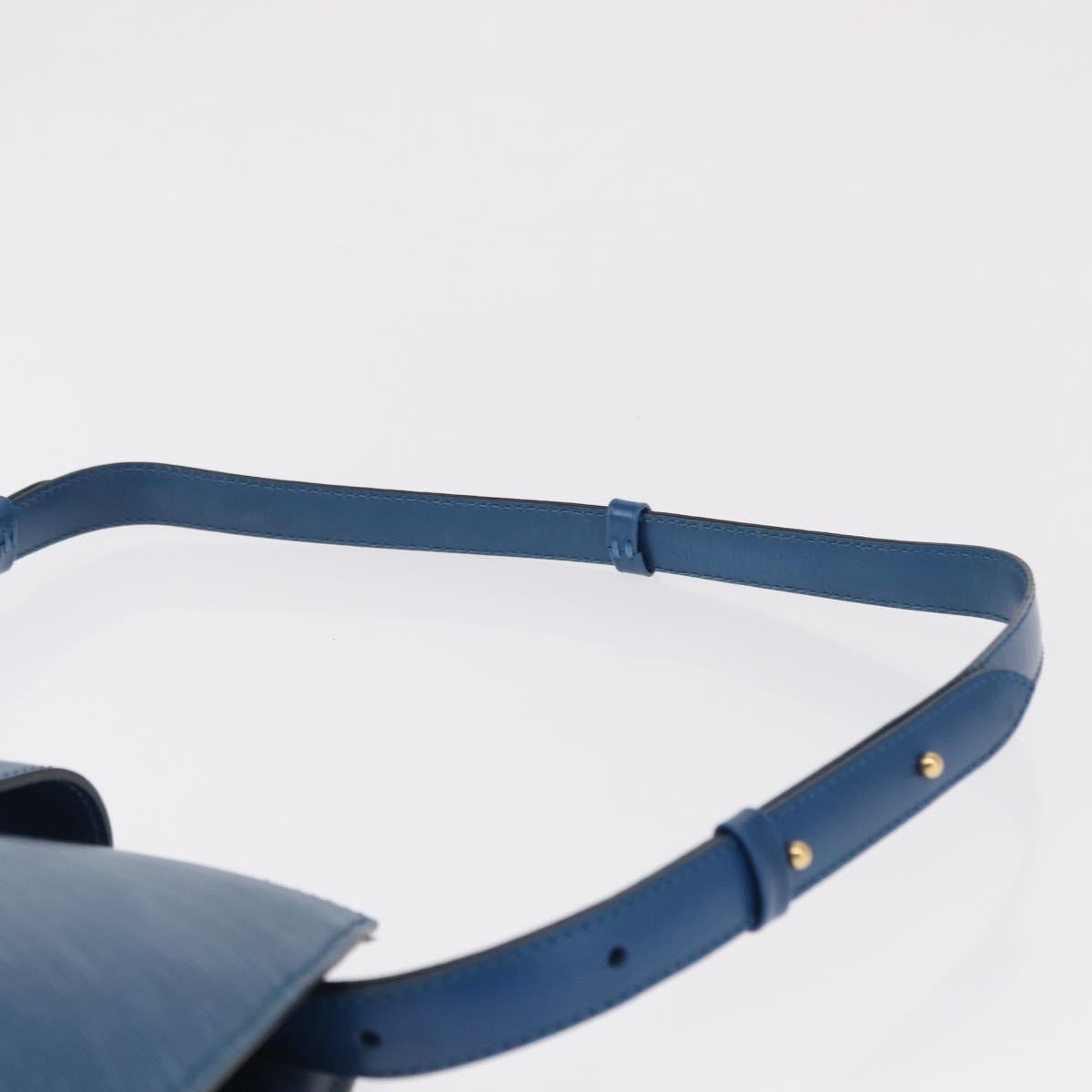 Louis Vuitton Cluny Shoulder Bag Epi Leather, BLUE, LEATHER, Shoulder bag