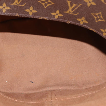 Louis Vuitton Randonnee Backpack Monogram Canvas, BROWN, CANVAS, Shoulder bag