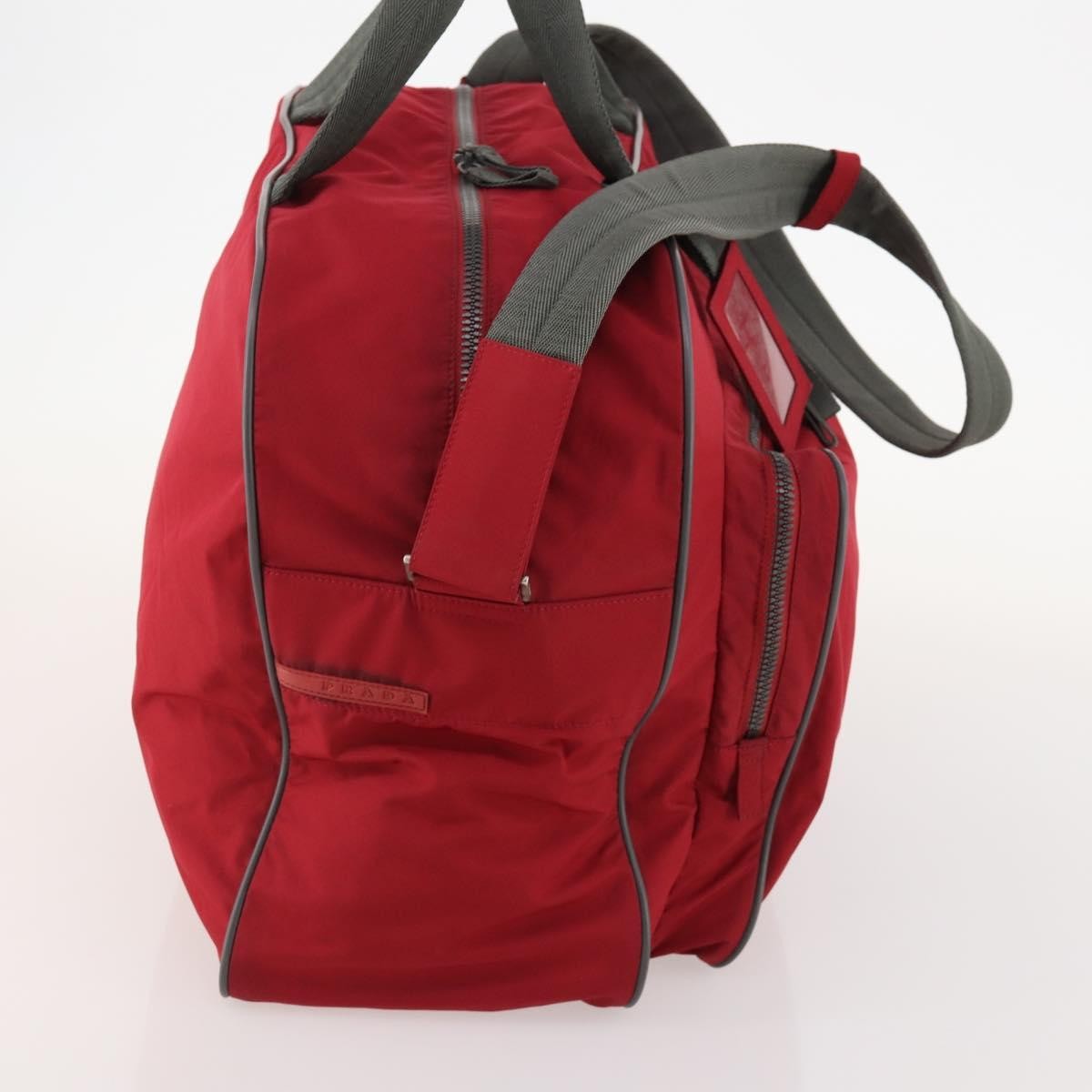 Prada Sport Line Boston Bag Nylon, Red, Nylon, Travel Bag