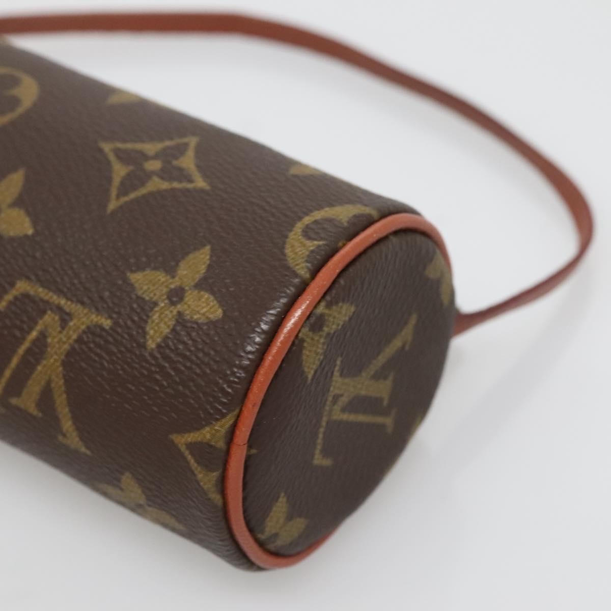 Louis Vuitton Papillon Pochette Monogram Canvas, BROWN, CANVAS, Handbag