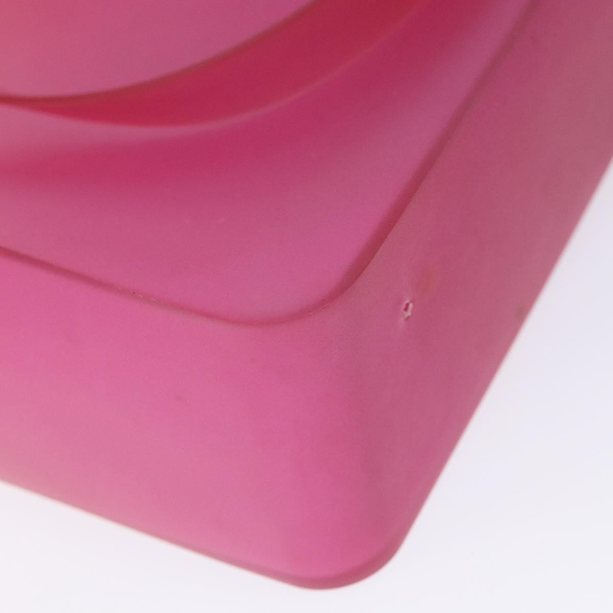 Chanel Logo Tote bag Rubber, PINK, RUBBER, Tote bag