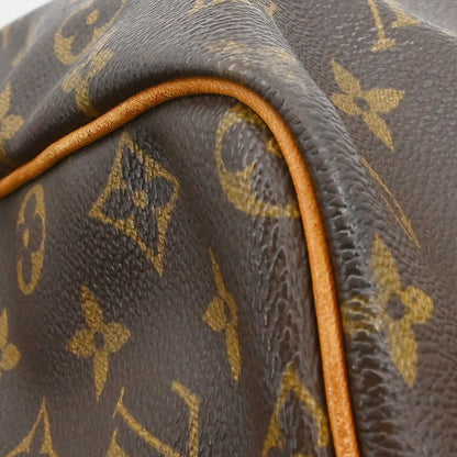 Louis Vuitton Keepall Bandouliere Bag Monogram Canvas, Brown, Canvas, Travel Bag