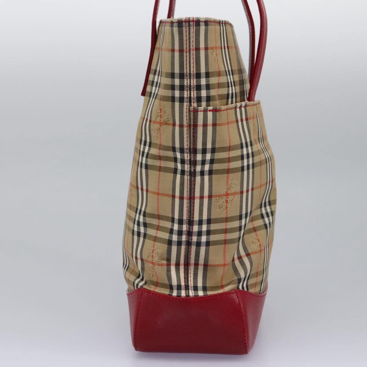 Burberry Nova Check Tote canvas check pattern, BEIGE, CANVAS, Tote bag