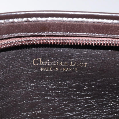 Christian Dior Vintage Trotter Shoulder Bag Canvas, BROWN, CANVAS, Shoulder bag
