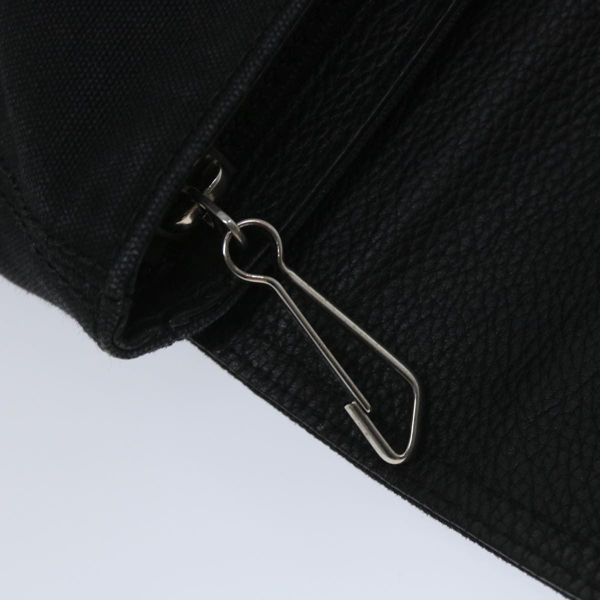 Balenciaga Vintage Pouch Leather, BLACK, CANVAS, Clutche & pouche