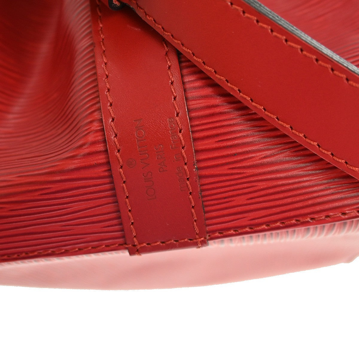 Louis Vuitton Noe Handbag Epi Leather, Red, Leather, Shoulder Bag