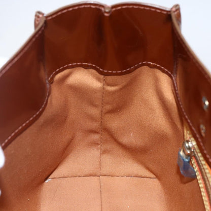 Louis Vuitton Reade Handbag Monogram Vernis, BROWN, PATENT_LEATHER, Handbag