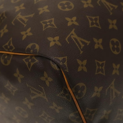 Louis Vuitton Keepall Bag Monogram Canvas, BROWN, CANVAS, Travel bag