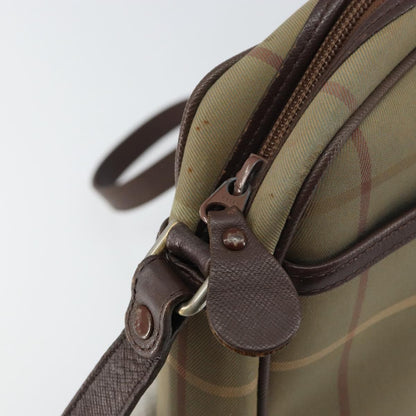 Burberry Nova check Shoulder bag Canvas, BEIGE, CANVAS, Shoulder bag