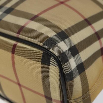 Burberry Top Handle Tote Nova Check Canvas, BEIGE, CANVAS, Tote bag