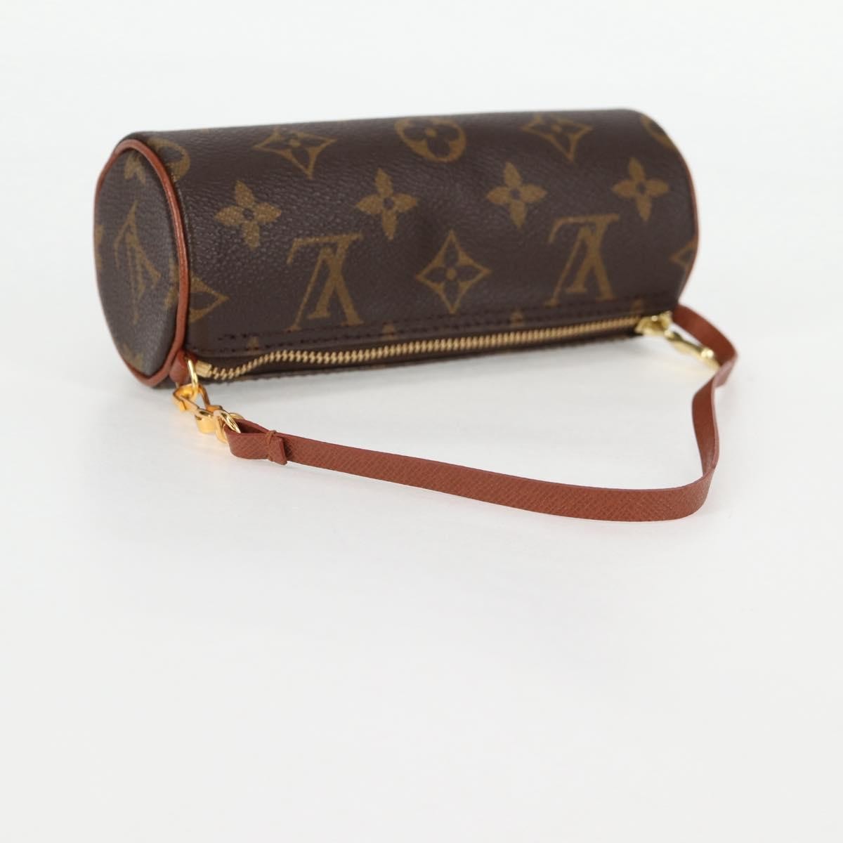 Louis Vuitton Papillon Pochette Monogram Canvas, BROWN, CANVAS, Handbag