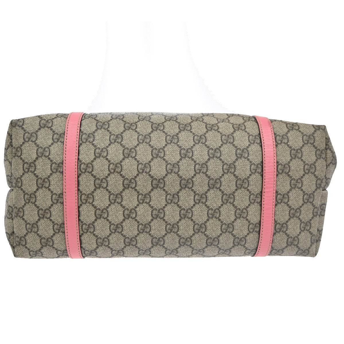 Gucci Joy Tote GG Coated Canvas with Leather, Brown, Leather, Tote Bag