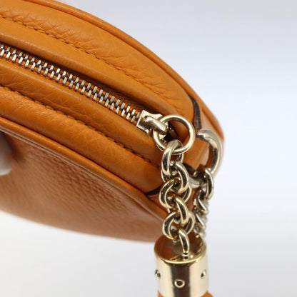 Gucci Soho Chain Bag Leather, ORANGE, LEATHER, Shoulder bag