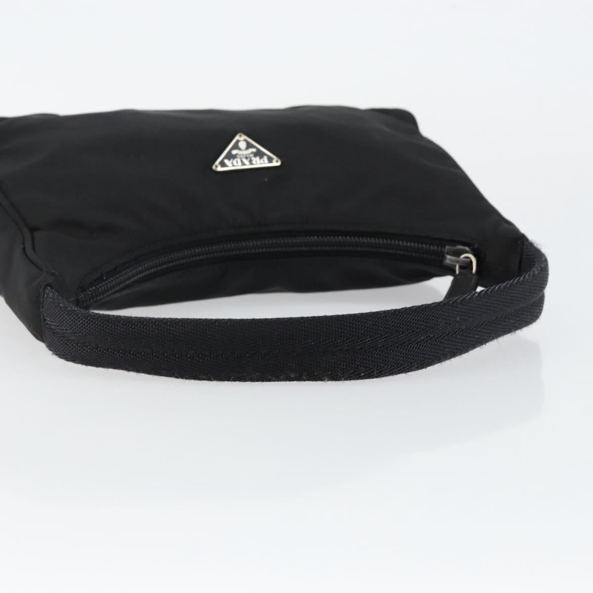 Prada Hobo Tessuto, BLACK, NYLON, Handbag
