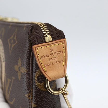 Louis Vuitton Pochette Accessoires Limited Edition Monogram Trunk, Brown, Canvas, Clutch