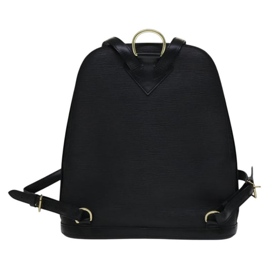 Louis Vuitton Gobelins Backpack Epi Leather, Black, Leather, Backpack
