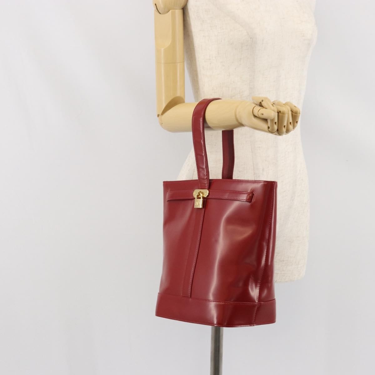 Valentino Garavani Vintage Handbag Leather, RED, LEATHER, Handbag