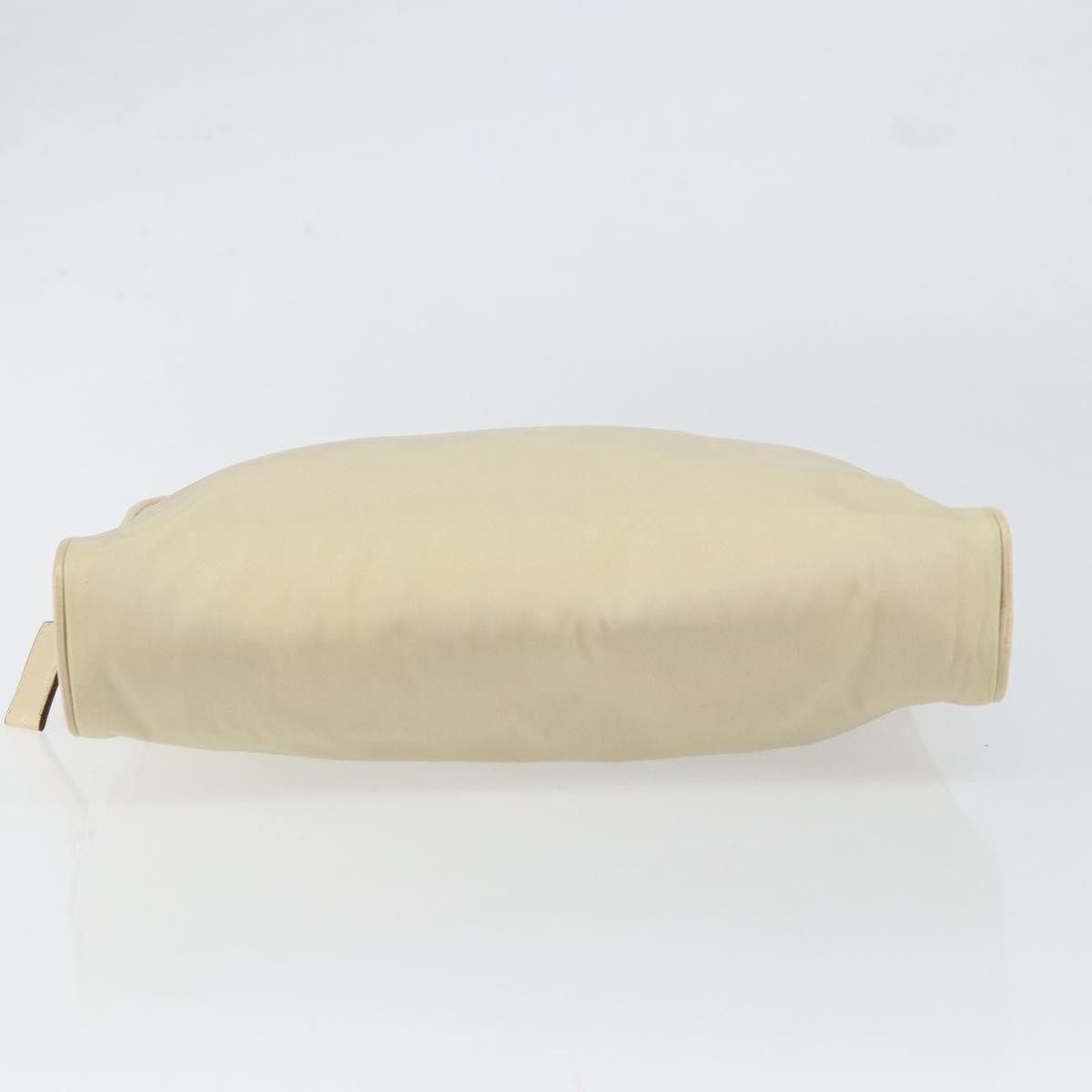 Prada Vintage Handbag Tessuto, Beige, Nylon, Handbag