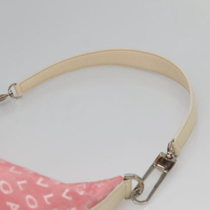 Bvlgari B.Zero1 Logomania Bag Canvas with Leather, PINK, CANVAS, Shoulder bag