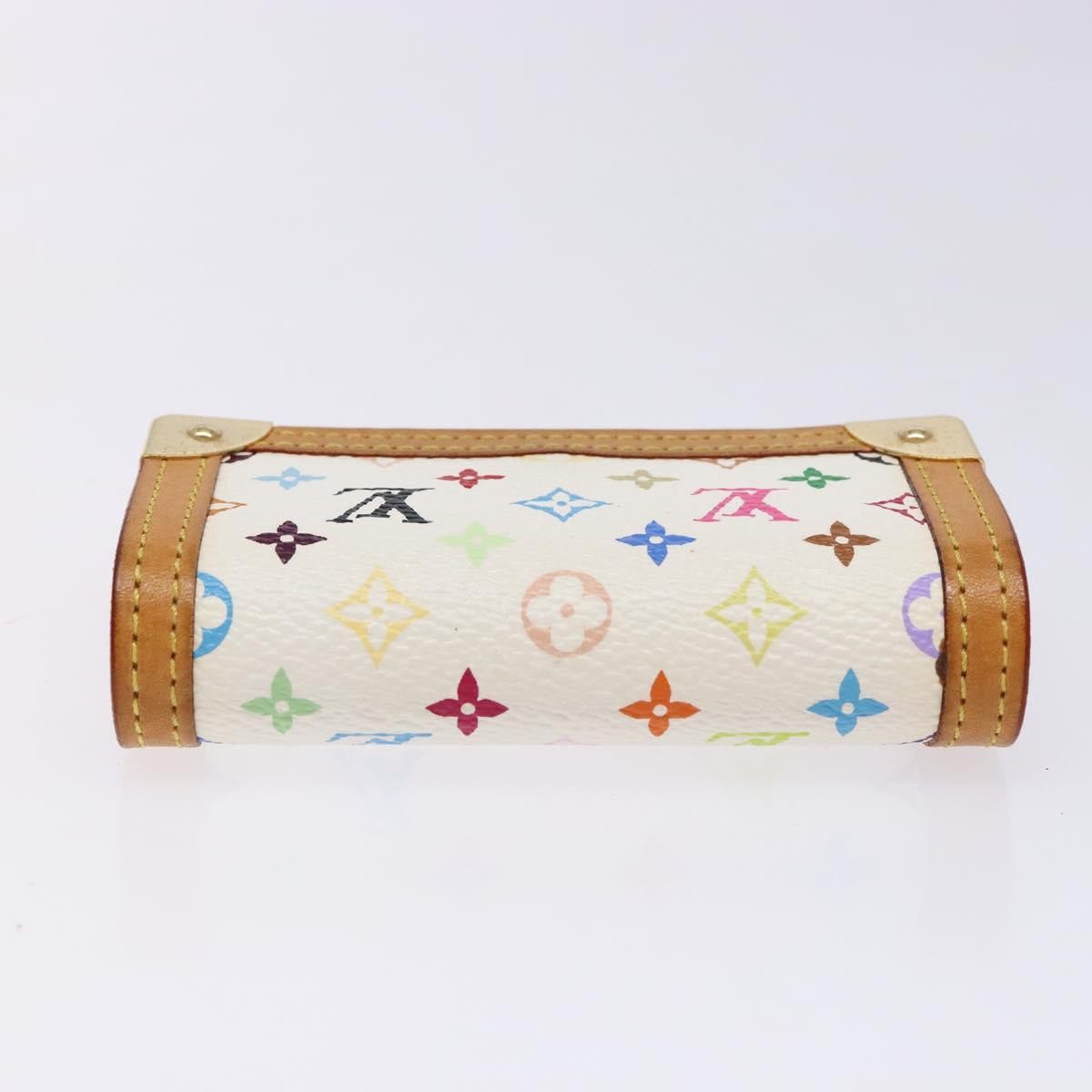 Louis Vuitton Porte-Monnaie Plat Coin Purse Monogram Multicolor, MULTICOLOUR, CANVAS, Wallets