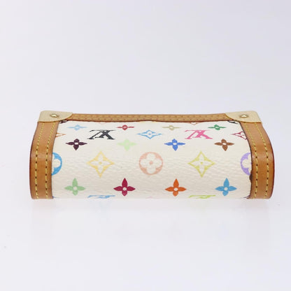 Louis Vuitton Porte-Monnaie Plat Coin Purse Monogram Multicolor, MULTICOLOUR, CANVAS, Wallets