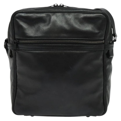 Louis Vuitton Clarkson Messenger Bag Monogram Shadow Leather, BLACK, LEATHER, Crossbody bag