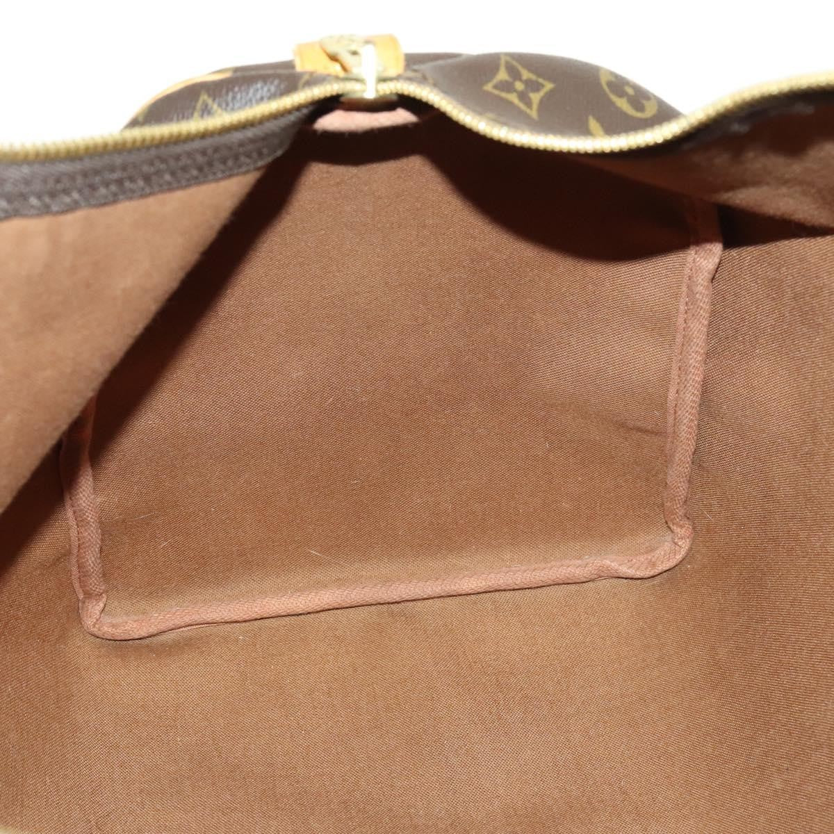 Louis Vuitton Keepall Bag Monogram Canvas, BROWN, CANVAS, Travel bag