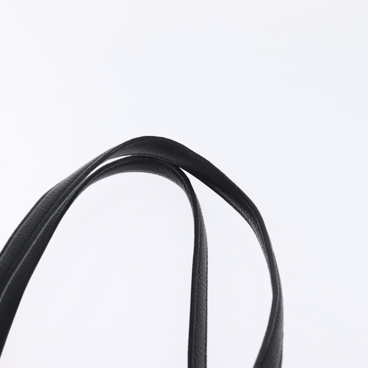 Salvatore Ferragamo Amy Tote Pebbled Leather, BLACK, LEATHER, Tote bag