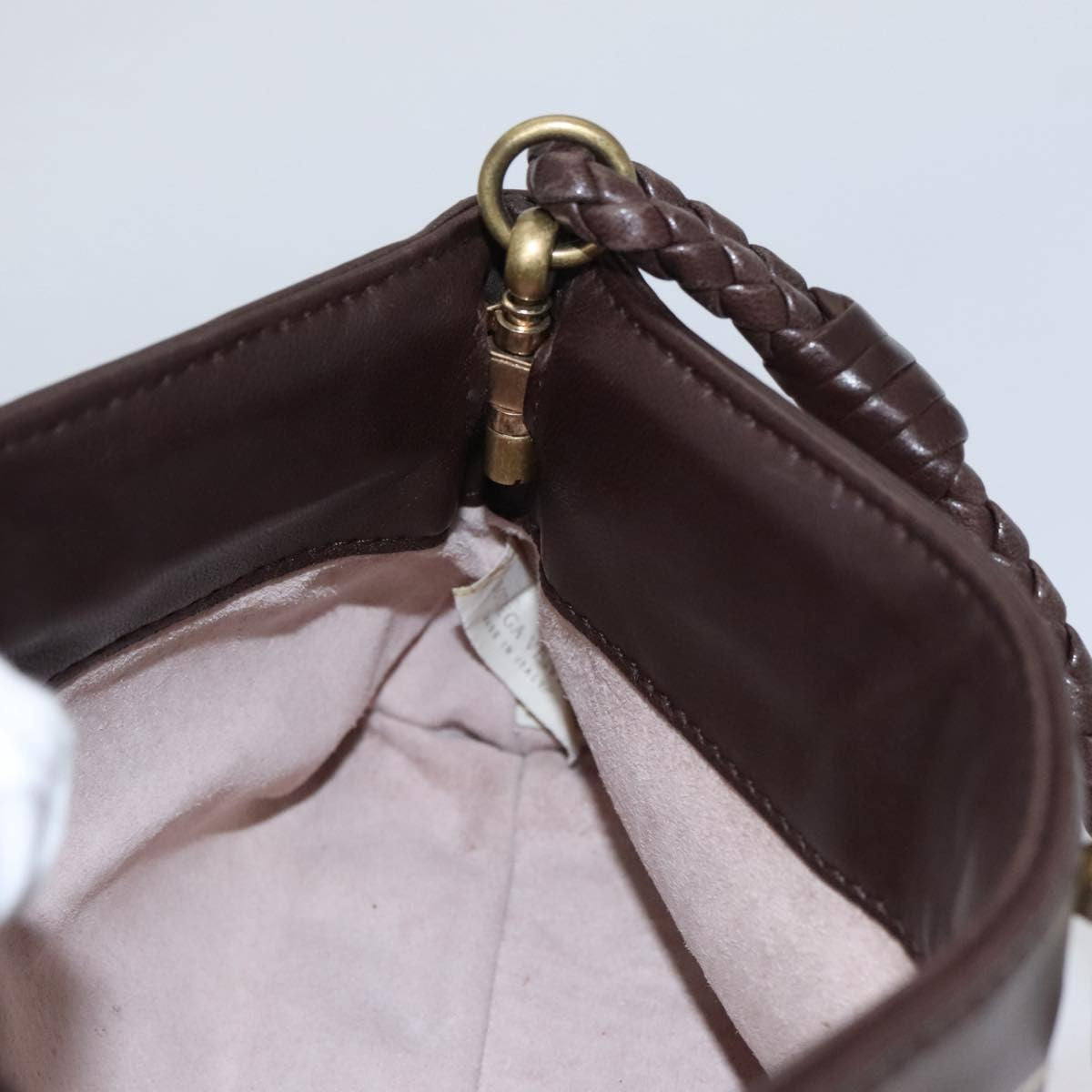Bottega Veneta Vintage Shoulder Bag Canvas, PINK, CANVAS, Shoulder bag