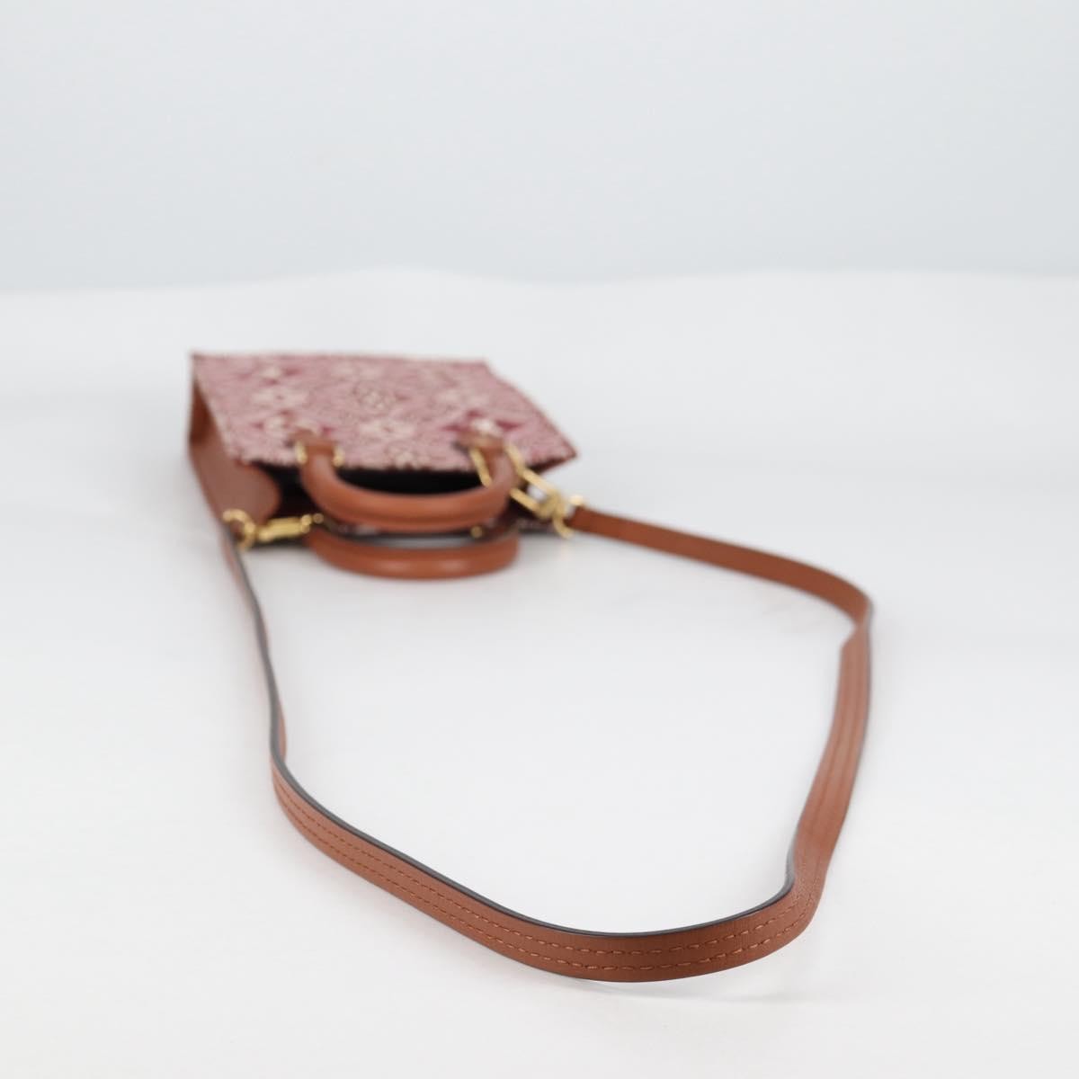 Louis Vuitton Petit Sac Plat Bag Limited Edition Since 1854 Monogram Jacquard, BROWN, CANVAS, Handbag