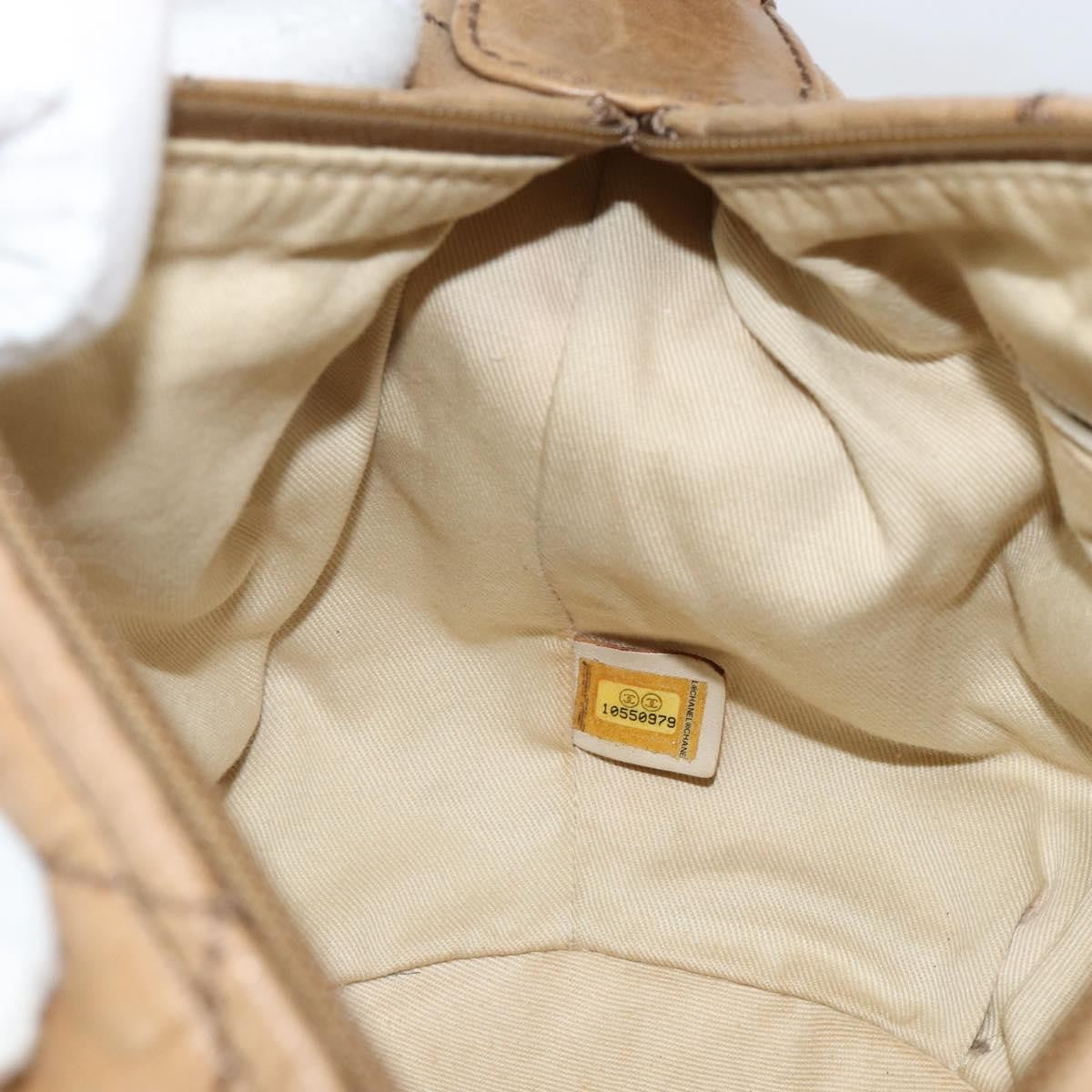 Chanel Cloudy Bundle Hobo Quilted Lambskin, BROWN, LEATHER, Handbag