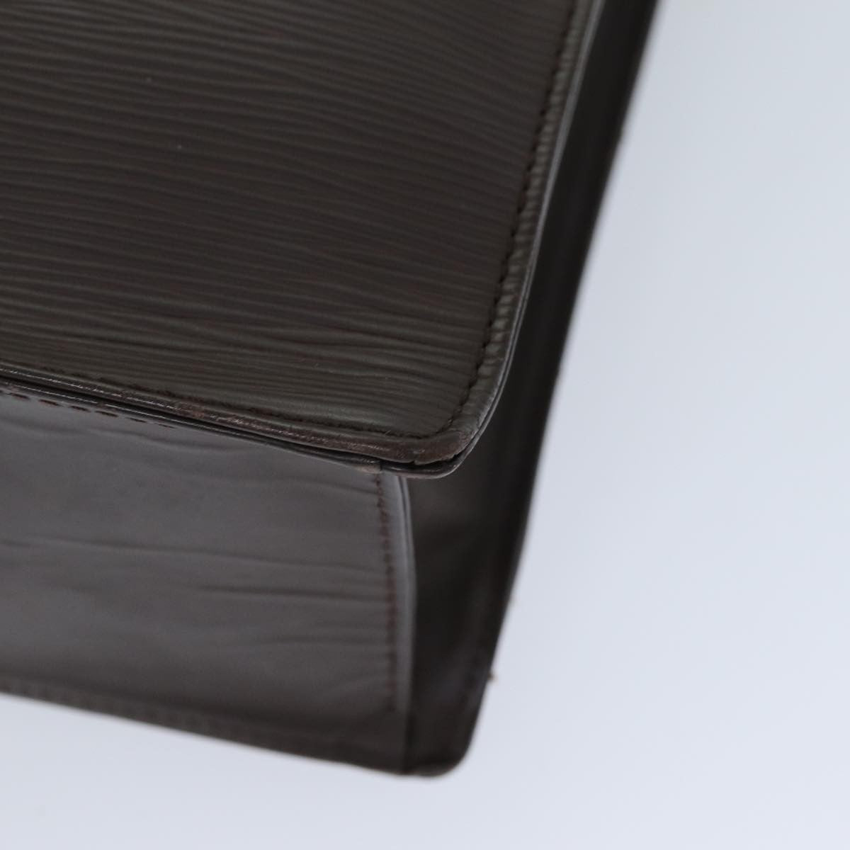 Louis Vuitton Sac Plat Bag Epi Leather, BROWN, LEATHER, Handbag