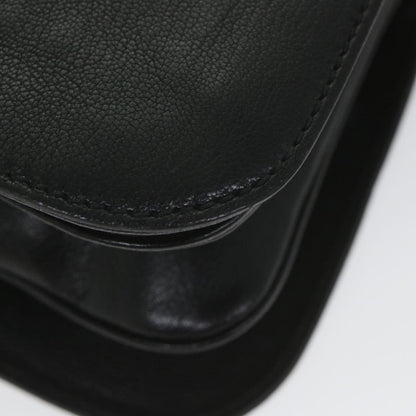 Gucci Blondie Flap Bag Leather, Black, Leather, Shoulder Bag