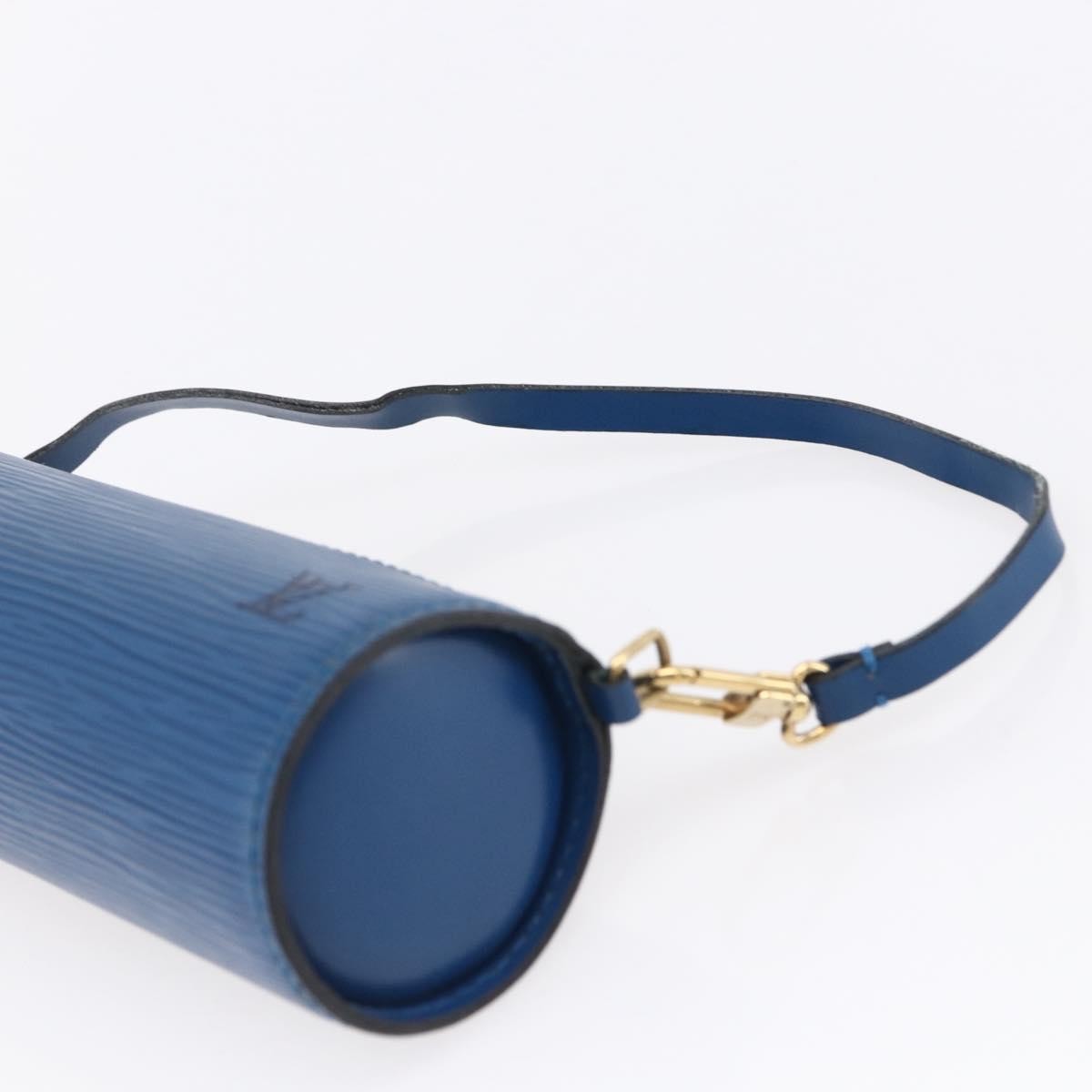 Louis Vuitton Soufflot Pochette Epi Leather, BLUE, LEATHER, Clutche & pouche