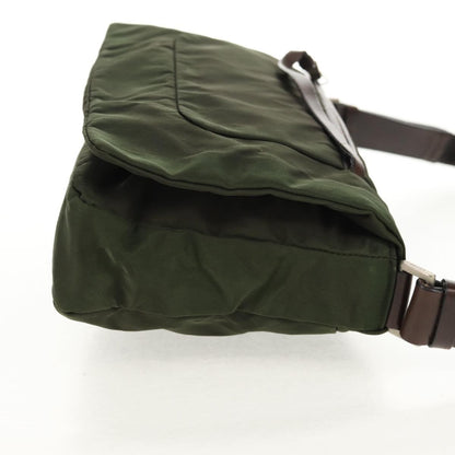 Prada Vintage Shoulder Bag Tessuto, KHAKI, NYLON, Shoulder bag