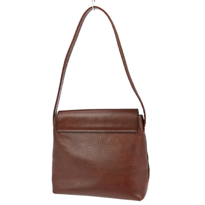 Loewe Vintage Shoulder Bag Leather, BURGUNDY, LEATHER, Shoulder bag