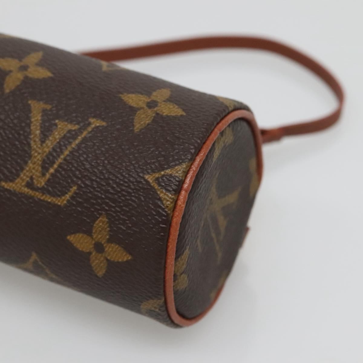 Louis Vuitton Papillon Pochette Monogram Canvas, BROWN, CANVAS, Clutche & pouche