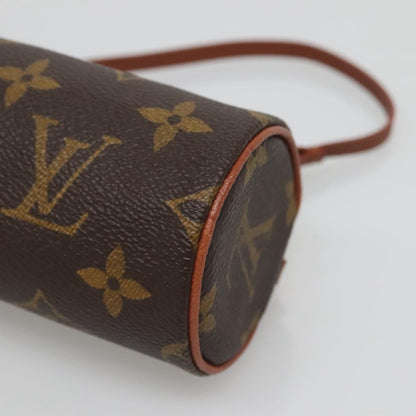 Louis Vuitton Papillon Pochette Monogram Canvas, BROWN, CANVAS, Clutche & pouche